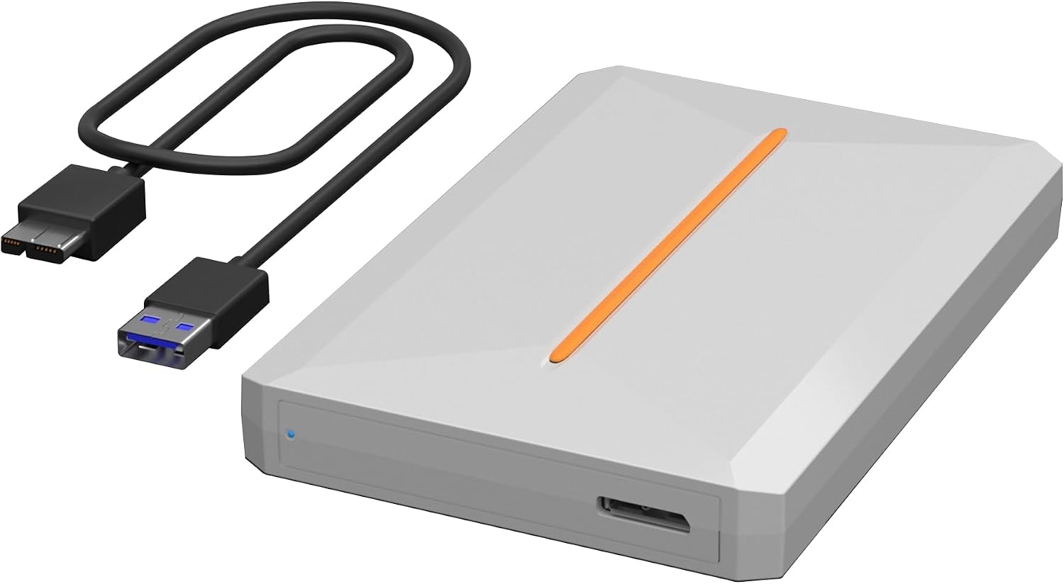Odetina 2TB External Solid State Drive, High-Speed Compact Portable Drive USB 3.0 up to 5Gbps Compatible with 2.5 Inch SATA HDD/SSD for PC Laptop Desktop Gaming