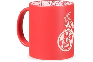 1. FC Köln Taza en relieve rojo
