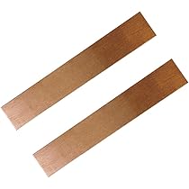 5 Pack Pure Copper Anode Sheet (99.995% Pure) For Plating And Electroplating, Co