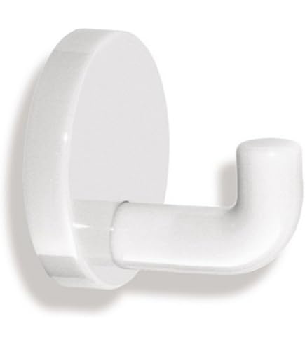 iDesign 67001 wandhouder toiletpapier houder, wit, 17,7 cm x 18,8 cm x 3,7 cm