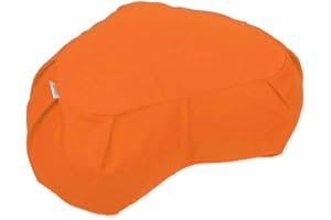 MAYLOW YOGA MIT HERZ Cojín de yoga, meditación, meditación, mediodía, para yoga, meditación y pilates, funda lavable interior, relleno con espelta, adecuado para principiantes y experimentados