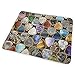 Produktbild Rockin Rocks Gold Geology Guitar Picks Large Bed Pad Washable Waterproof Urine Pads for Baby Toddler Children and Adults 31.5 X 25.5 inch