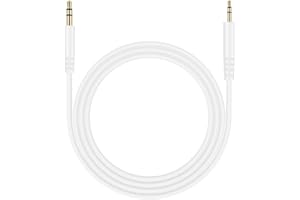 Xintronics Bose Headphones Replacement Audio Cable, 3.5mm to 2.5mm Aux Cord for Bose QuietComfort 25 QC25 35 QC35 QC35II 45 QC45 700 JBL E45BT E55BT E65BTNC AKG Headphones (White)