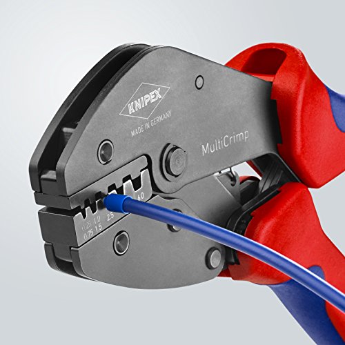 Knipex 97 33 01 MultiCrimp – Crimpzange mit 3-fach-Wechselmagazin - 6