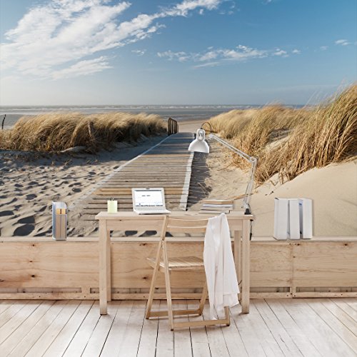 Vliestapete Premium – Ostsee Strand – Fototapete Breit Vlies Tapete Wandtapete Wandbild Foto 3D Fototapete, Größe HxB: 190cm x 288cm - 4