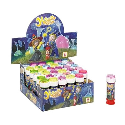 DULCOP Tube de bulle de savon! Jeux et jouet d'extérieur pour enfants, tubes à bulles