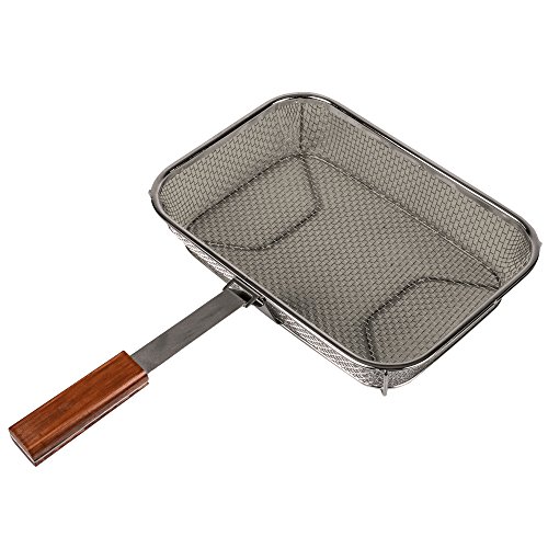 GRILL & MORE Essentials, Gemüsekorb Grill mit abnehmbarem Griff
