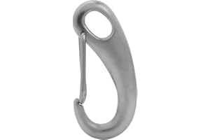 Alomejor Mousqueton en Acier Inoxydable pour la plongée Crochet de Liaison pour Plongée sous-Marine