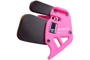 BICASTER Archery Finger Tab Genuine Leather RH Finger Guard