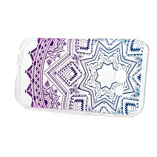 Badalink für Samsung Galaxy A5 (2017) Hülle Schutzhülle Bunt Silikon Weicherem Gummi Bumper für Samsung Galaxy A5 A520F – Fünfzackigen Stern Style Cover Handyhülle Schale TPU - 4