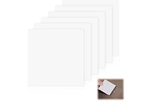 KEYQUEEN 6PCS Inflatable Repair Patches Kit Self-Adhesive, 3.46"X 3.46" Waterproof Puncture TPU Pool Repair Patch, Clear Vinyl Repair Tape Patch for Swimming Pools, Air Mattress, Lilos, Inflatable Pools