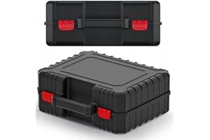 KISTENBERG Heavy KHV40 Tool Box - Robust Machine Case 38.5 x 33.5 x 14.5 cm | Impact-resistant Plastic Case for Power Tools | Sturdy ABS Closures & Carry Handle | Tool Box for Professionals & DIY Enthusiasts