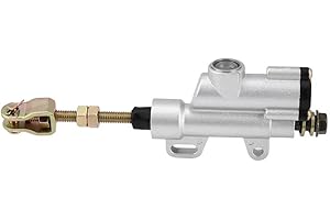 ‎KEENSO Hauptbremszylinder hinten, Universal-Hauptbremszylinderpumpe, Fußbremszylinder hinten, Motorrad Bremszylinder für ATV, Dirt Bike, Motorrad Fahrer, MEC