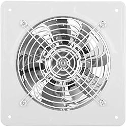 Ventilateur d'Extraction 6 Pouce Extracteur d'Air Ventilation Murale Silent pour Salle de Bain Garage Cuisine 40W 220 V Ventilo 1100m³ / H Débit d'Air et 50 ~ 60 dBA