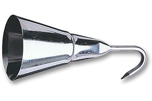 ‎F.DICK F. DICK Schabglocke (Glocke mit Haken, Edelstahl, rostfrei, Höhe 16 cm) 90006150