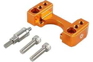 NICECNC Kit Riser Manubrio Compatibile con KTM 790/890 Adventure 2019-2022,Arancione