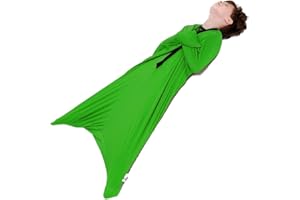 ZYUBOESO Sensory Body Sock for Kids Full Body Wrap Stretchy Body Sox Easy to Wash Breathable to Relieve Stress for Children with Autism Anxiety (Color : Green, Size : L/Large)