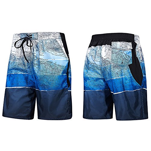 Rmine Herren Badeshorts Schnell Trockend Boardshorts Gr. M-5XL - 3