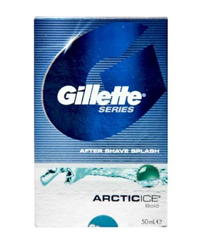 Gillette Series Arctic Ice/Conditioning Aftershave Splash - 50ml
