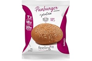 Feeling Ok Panburger, Linea Start, 5 Panburger Da 80 Grammi Ciascuno
