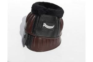 Rhinegold Fleece Trim Over Reach Boots