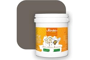 1000 TEINTES Peinture écologique Natura Linéa® Camouflage Brun Terre (Côté Apiculture 1218) Ruche SATIN pour 12 m² - 1.00 L