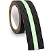Produktbild Rutschfeste Grip Tape Glow in Dark – toohxl Sicherheit Tape verbessert Grip und rutschfeste Sicherheit Stufenmatte Treppenstufe – Indoor & Outdoor 5,1 cm X 16.4 ft Schwarz