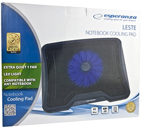 ESPERANZA Notebook Cooling Stand LESTE EA143 Beleuchtet Fan (EA143 – 5901299904220) - 3