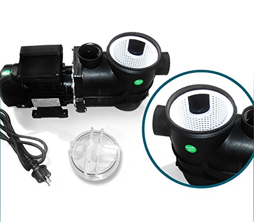 Poolpumpe Schwimmbadpumpe mit Vorfilter 7,5 m³ - 4