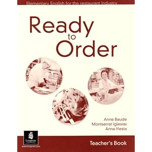 Ready to order. Teacher's book (English for Tourism)