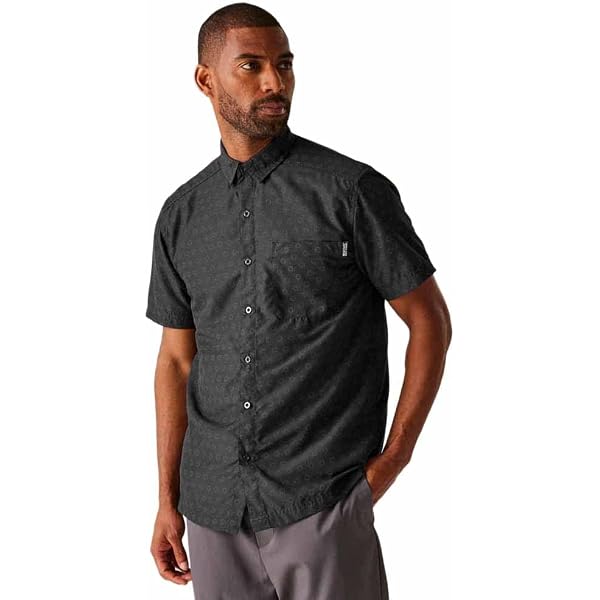 Regatta Chemise Manches Courtes Mindano VIII Homme – Légère, Respirante & Protection UV50+