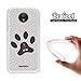 Produktbild Becool® - Flexible Gel Schutzhülle für Motorola Moto C Plus, TPU Hülle aus bestem Silikon gefertigt, die dank unserem exklusivem Design sich einwandfrei an Ihr Smartphone anpasst und optimalen Schutz gewährleistet. J'aime mon chien - trace.