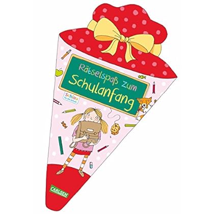 Schlau für die Schule: Rätselspaß zum Schulanfang (Schultüte für Mädchen): Malen und Rätseln für den Schulstart