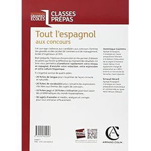 Tout l'espagnol aux concours - 3e ed. - Classes prépas Livre en Ligne Tout l'espagnol aux concours - 3e ed. - Classes prépas Livre en Ligne - Telecharger Ebook