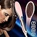 Mousand Hair Brush Straightener,Professional Anti Scald Anti Static Detangling Hair Styling Comb Digital Ceramic Silky Straight Styling Massage Straightening Iron ¡­