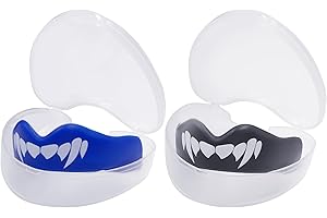JSTHHTT 2 Stück Sport Zahnschutz, Sport Mundschutz, Mundschutz Boxen, für Rugby, Kampfsport, Hockey, MMA, Taekwondo und Mehr, Erwachsene, für Herren & Damen