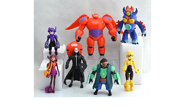 big hero 6 action figure set
