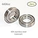 Produktbild 6006zz Kugellager Abgeschirmtes Radialkugellager 304 Edelstahl Rillenkugellager 30X55X13mm 2-Pcs