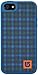 Produktbild Speck Products FabShell stoffbespannte Schutzhülle für iPhone 5 & 5S, Ballpoint Reid Plaid/Harbor, iPhone 5 5S