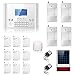 Produktbild ATD® DIY komplettes drahtloses GSM Home Security Alarm-System zur enthält neun drahtlose Tür / Fensterlückendetektor ,Vier High-Performance Wireless-Infrarot-Detektor, Zwei Fernbedienungen, Innensirene und Außen Solar Sirene