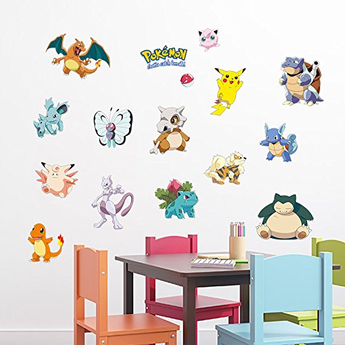 zooarts Wandaufkleber Cartoon-Tiere Dinosaurier Schildkröte, Wiederablösbare Sticker, kunstvolle Wanddekoration, Vinyl-Aufkleber, für Kinder Kinder-Zimmer Wandbild - 3