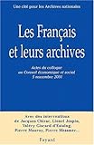 Les Français et leurs archives