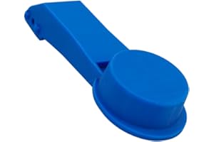 REPAIRCOFFEE Pulsante di Ricambio per Sodastream - Compatibile con Fizzi, Easy, Spirit - Pezzo di Ricambio Accessori per Macchina di Bevande Gassate Gazatori Acqua Frizzante Macchina per la Soda Elettrica (Blu)