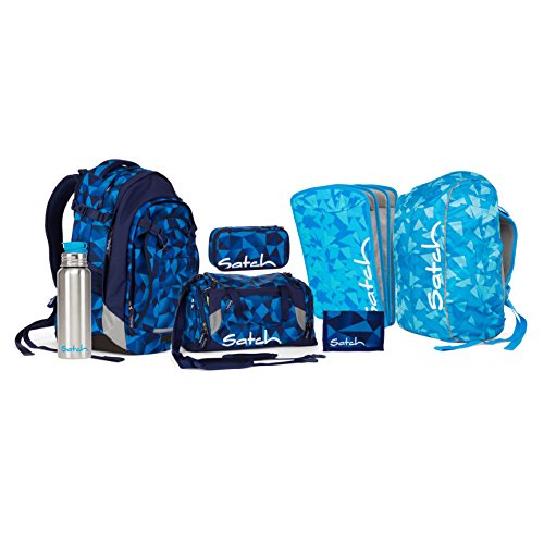 Preisvergleich Produktbild Satch Match - 7tlg. Set Schulrucksack - Blue Crush Kollektor Ed.