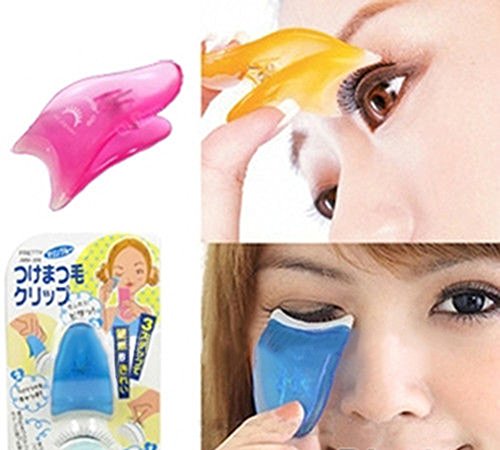1 X Fashion Cosmetic Makeup Applicator False Eyelash Fake Eye Lash Clip (Random Colour)