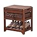 Produktbild LI JING SHOP - Hall / Doorway für Schuh Hocker / Aufbewahrung Hocker, Massivholz Doppelschicht Schuh Rack / Schuhkarton, Größe: 42 * 32 * 45CM / 70 * 28 * 42CM / 80 * 34 * 45CM ( größe : 42*32*45CM )