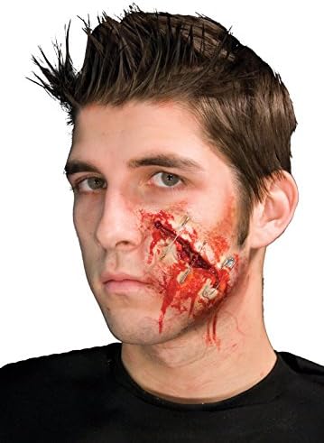 Woochie Unisex Safely Pinned Latex Prosthetic - One Size, Multicoloured