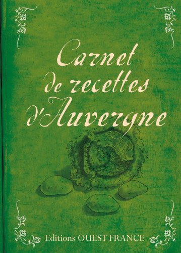 Carnet de recettes d'Auvergne gratuit