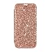 Produktbild Kucosy Flip Hülle für Samsung Galaxy S8 Plus,Silikon Tpu Cover für Galaxy S8 Plus,Transparent View Zurück Schutzhülle für S8 Plus,Luxus Kreativ Rose Gold Buchstil Überzug Silikon Kristallklar Durchsichtig Ultradünn Weich Zurück Cover mit Glänzend Glitzer Pu Leder Klappbar Kartenhalter Wallet Flip Brieftasche Case für Galaxy S8 Plus