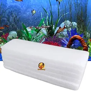 Foodie Puppies Aquarium Biochemical Filter Mechanical and Biological Filtration Sponge for Fish Tank - 6 Pieces